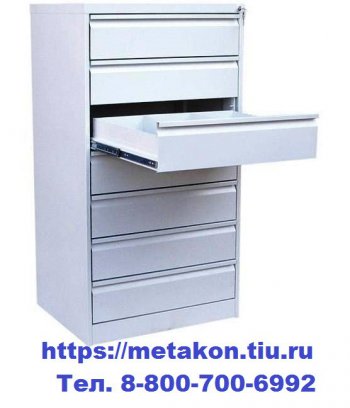 металлический картотечный шкаф шк-7-3 в Новосибирске - novosibirsk.metakonrt.ru | фото