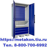 Металлический шкаф инструментальный тмтн-061 в Новосибирске - novosibirsk.metakonrt.ru | фото
